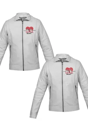 Valentine Couples Love Beat White Jacket