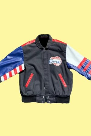 Vintage Jeff Hamilton Los Angeles Clippers Jacket