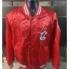 Vintage Red NBA Jeff Hamilton Miami Heat Satin Jacket