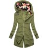 Women’s Turtleneck Hooded Coat