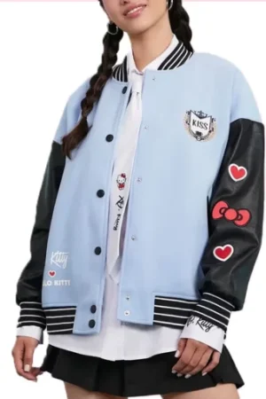XO Kitty Hello Kitty Varsity Jacket