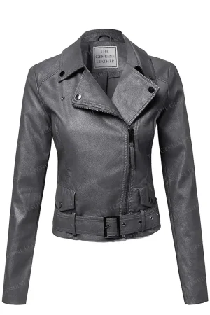 Womens Motorcycle Leather Jacket