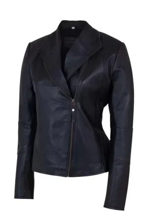 Womens Motorbike Sheep Leather Jacket