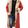 The Christmas Chronicles Kurt Russell Shearling Trench Coat