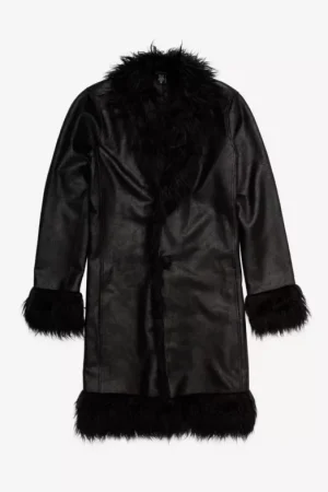 The Umbrella Academy Klaus Shearling Coat