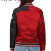 Women’s Chicago Bulls Satin Varsity Jacket