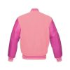 Womens Pink Varsity Jacket