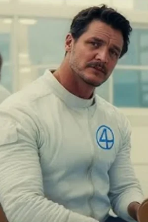 Pedro Pascal The Fantastic Four First Steps White Jacket