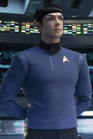 Spock Star Trek Strange New Worlds Blue Uniform Jacket