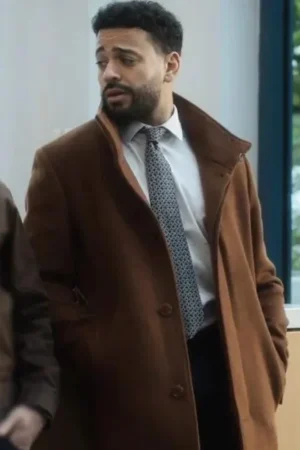 Mike Sherman Alert Missing Persons Unit S02 Brown Coat