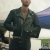 K.j. Apa One Fast Move Black Leather Jacket