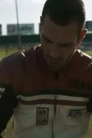One Fast Move 2024 K.j. Apa Racer Leather Jacket