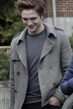 Edward Cullen Twilight Grey Wool Jacket