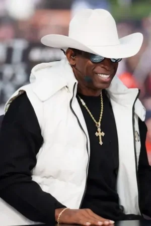 Deion Sanders College Gameday White Vest