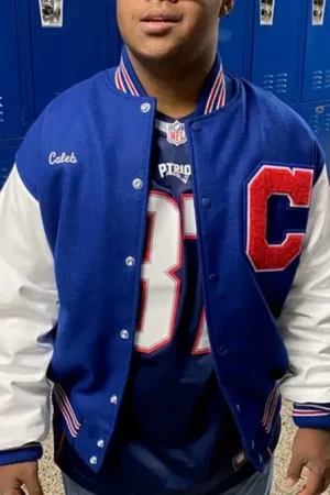 Carmel High School Football Team Blue Varsity Jacket