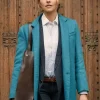 Diana Bishop A Discovery of Witches Blue Trench Coat