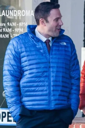 Ben Affleck The Accountant Chris Puffer Blue Jacket