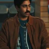Raj Masihajjar Under The Bridge Brown Leather Jacket