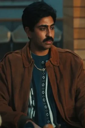 Raj Masihajjar Under The Bridge Brown Leather Jacket