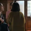 Marisa Tomei Upgraded 2024 Yellow Long Coat