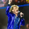 Mick Jagger Hackney Diamonds Tour 2024 Blue Jacket