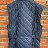 Under The Vines S03 Charles Edwards Blue Quilted Vest
