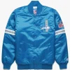 Detroit Lions Light Blue Starter Jacket