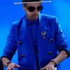 DJ Cassidy DNC Roll Call 2024 Blue Suit