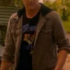 William Zabka Cobra Kai Grey Jacket