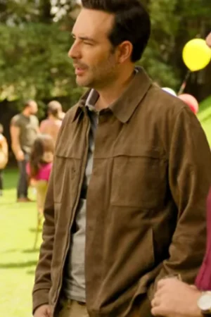 Emiliano Lobo The Accident Brown Jacket