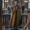 Marisa Tomei Upgraded 2024 Yellow Long Coat