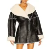 Real Housewives of Beverly Hills Sanela Diana Jenkins Shearling Coat