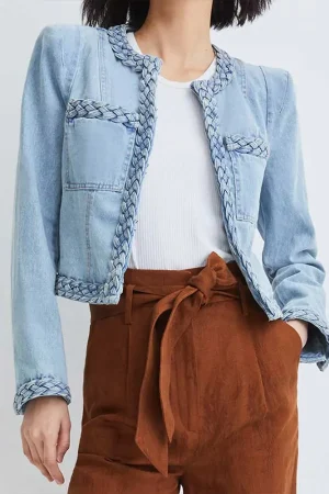 Liza Lapira The Equalizer Arrowe Braided Jacket