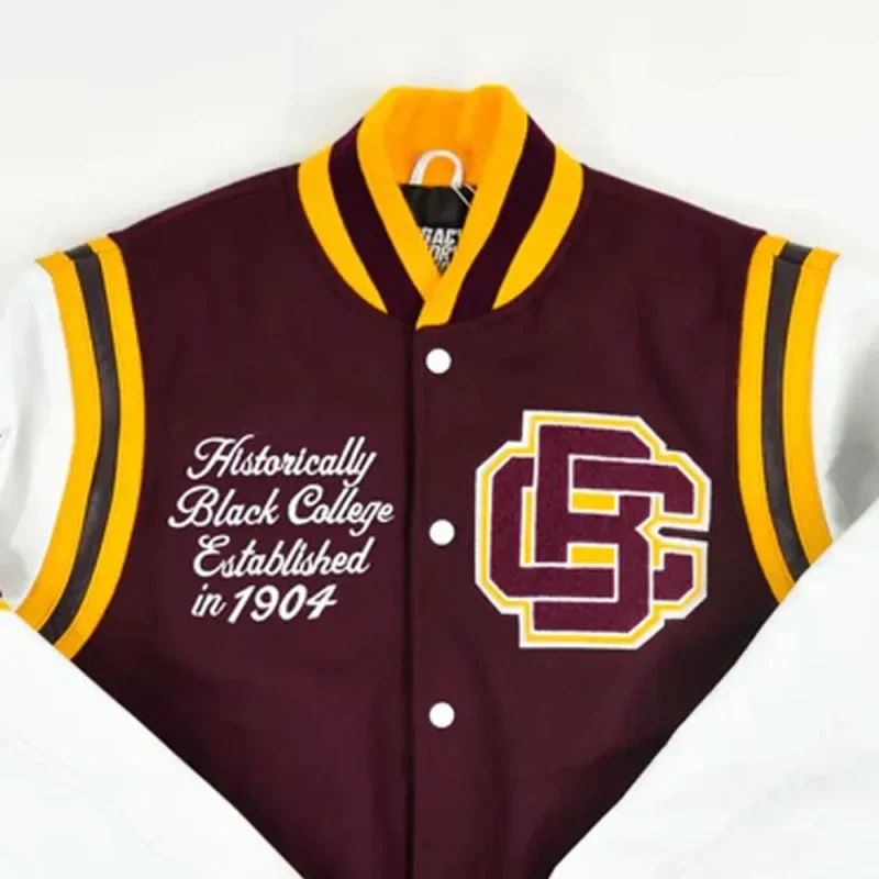 Bethune-Cookman University Motto 2.0 Letterman Jacket