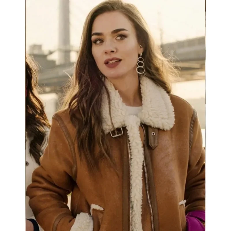 Private Lesson Bensu Soral Shearling Jacket
