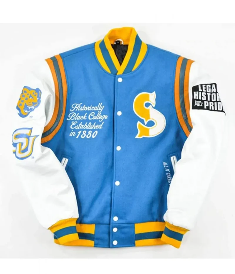 Southern University Motto 2.0 HBCU Letterman Jacket