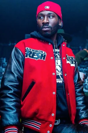 Bankroll Fresh Street Money Worldwide Letterman Jacket