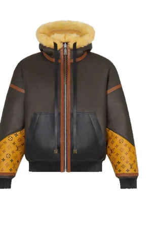 Mary J Blige Power Book Aviator Leather Jacket