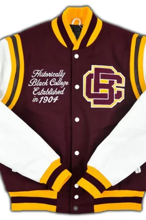Bethune-Cookman University Motto 2.0 Letterman Jacket