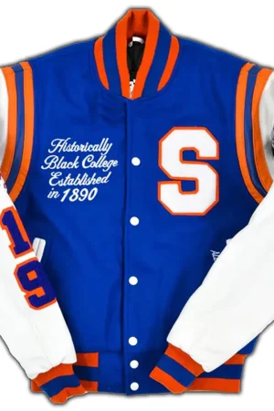 Savannah State University Motto 2.0 Letterman Jacket