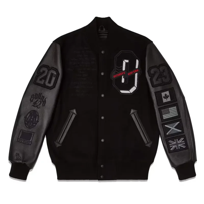 For All The Dogs OVO Varsity Jacket