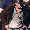 Brad Pitt Snatch Shearling Coat