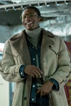 Southwest T BMF Shearling Leather Coat