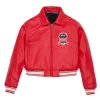 Avirex Cropped Leather Jacket