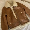 Private Lesson Bensu Soral Shearling Jacket