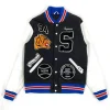 Supreme Tiger White and Black Varsity Jacket