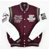 North Carolina Central University Motto 2.0 Letterman Purple Jacket