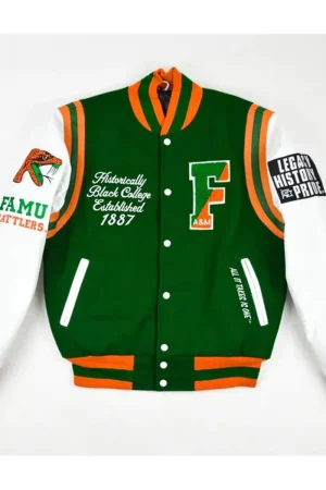 Florida A&M University Motto 2.0 Letterman Jacket