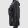 Women Cafe Racer Leather Jacket
