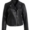 Womens Lifechanger Biker Leather Jacket